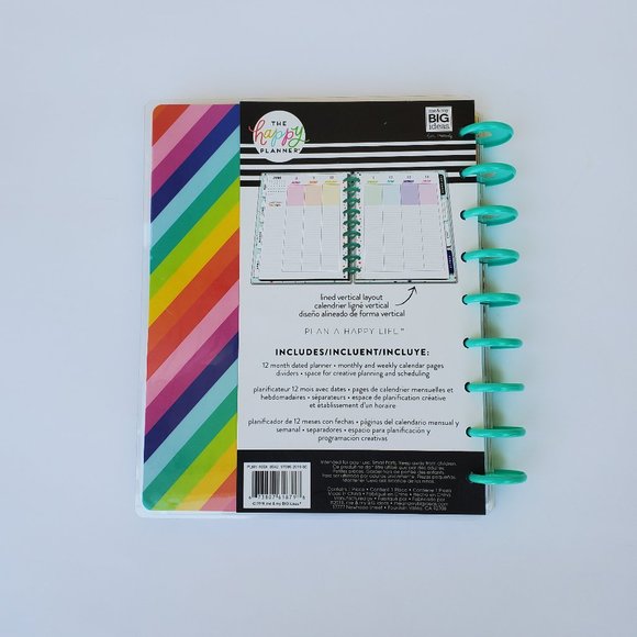 BOGO Happy Planner 2020 12mo BUSY BABE - Picture 8 of 9